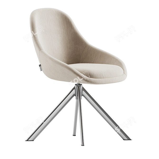 Kiana Chair 3D Model Package 3D model image 2