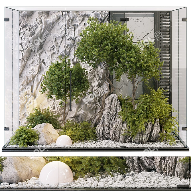 3D Indoor Plant & Decoratives 3D model image 1