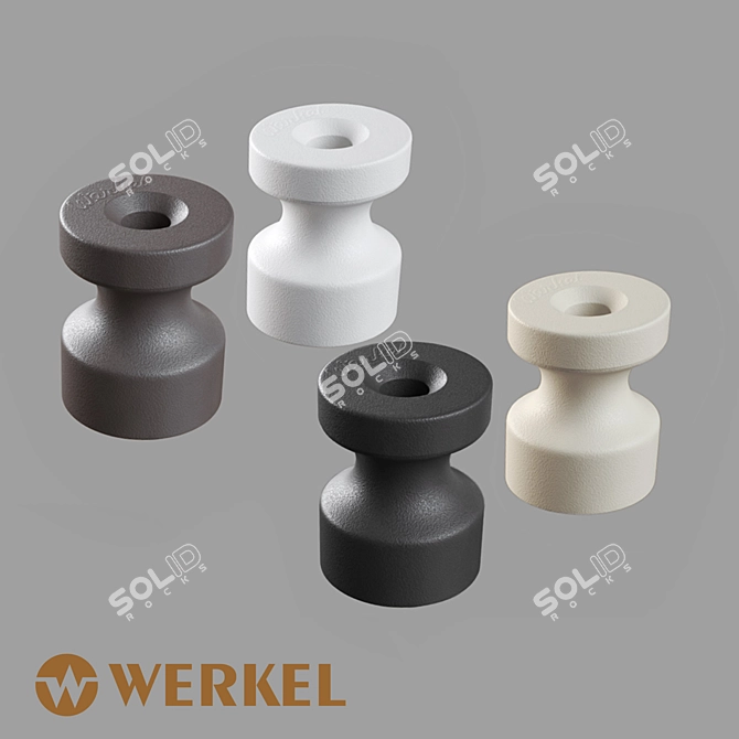 Werkel Vintage Insulators 3D model image 1