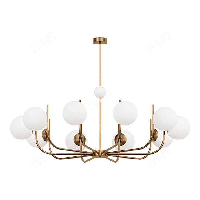 Maytoni Rendez-vous Elegant Pendant Light 3D model image 3