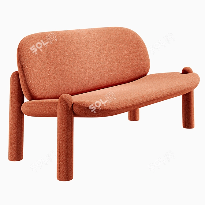 Modern Sofa: DRIADE TOTTORI 3D model image 1