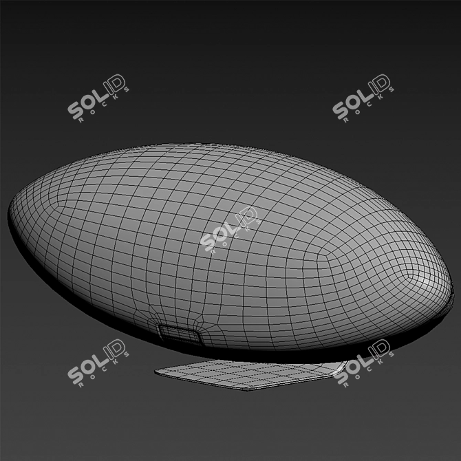 Zeppelin Wireless Smart Speaker 3D model image 3