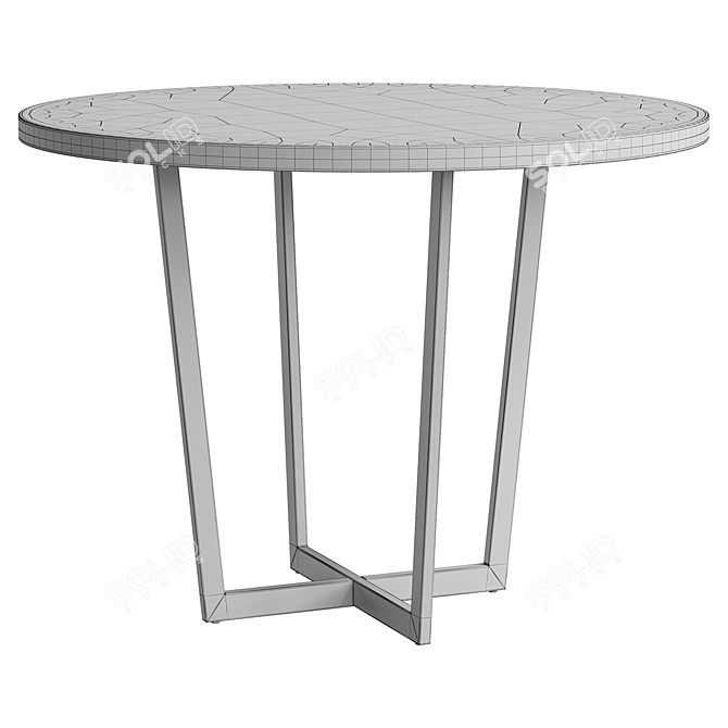 Heller Dining Table Divan.ru 3D model image 4