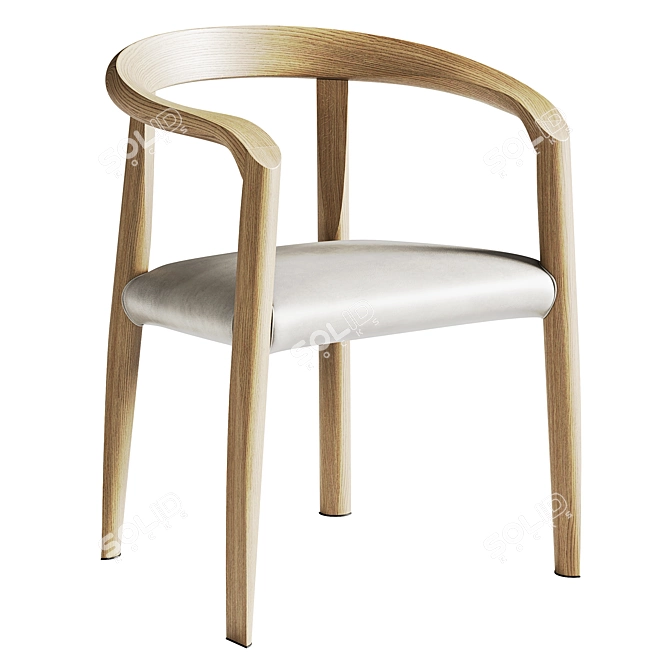 Modern Italian Design Chair MHC.3 3D model image 1