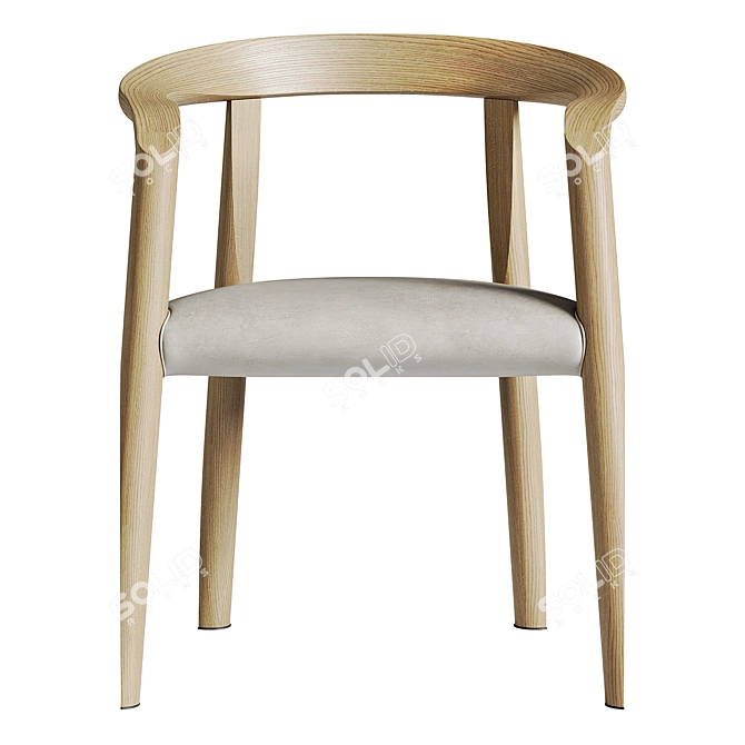 Modern Italian Design Chair MHC.3 3D model image 2