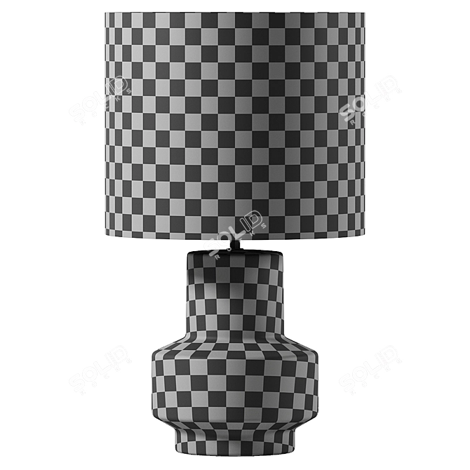 Sleek 2017 Molly Table Lamp 3D model image 4