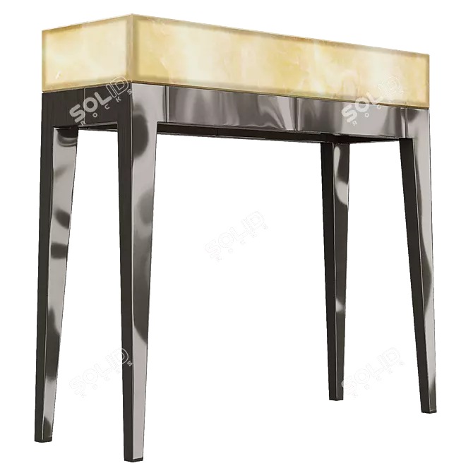 GORKY ONYX Console Table Boutique 3D model image 3