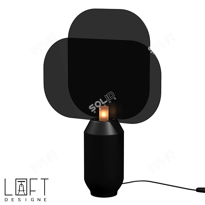 LoftDesigne 8423 Table Lamp 3D model image 1