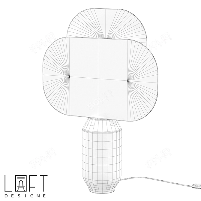 LoftDesigne 8423 Table Lamp 3D model image 2