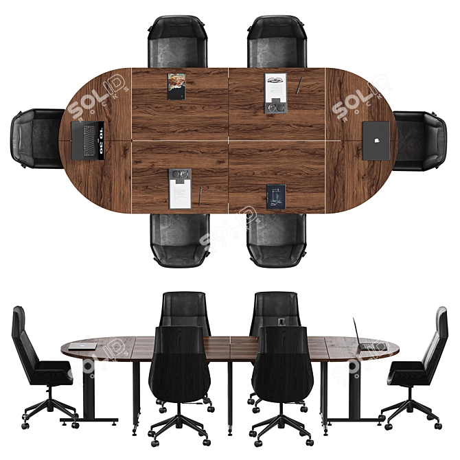 Versatile 2016 Meeting Table Solution 3D model image 6