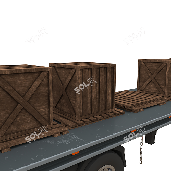 Volvo FH 16 Truck Model 3D model image 3