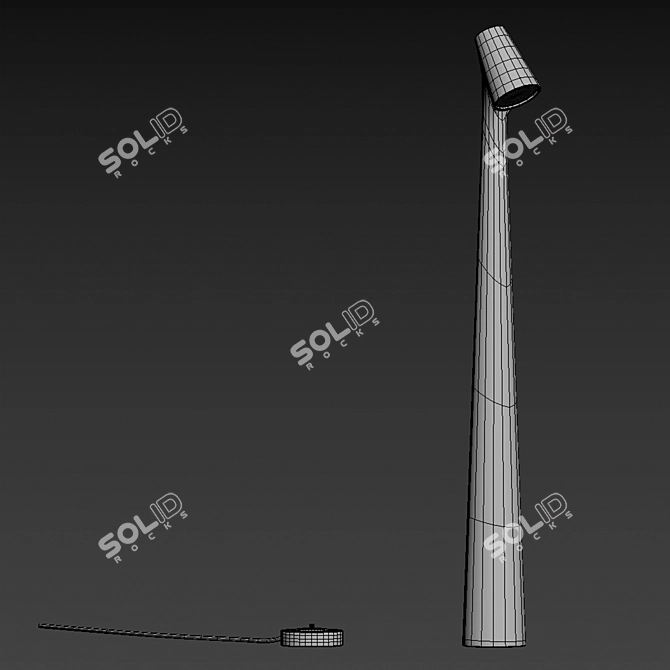 VIBIA Africa Portable Lamp 3D model image 5