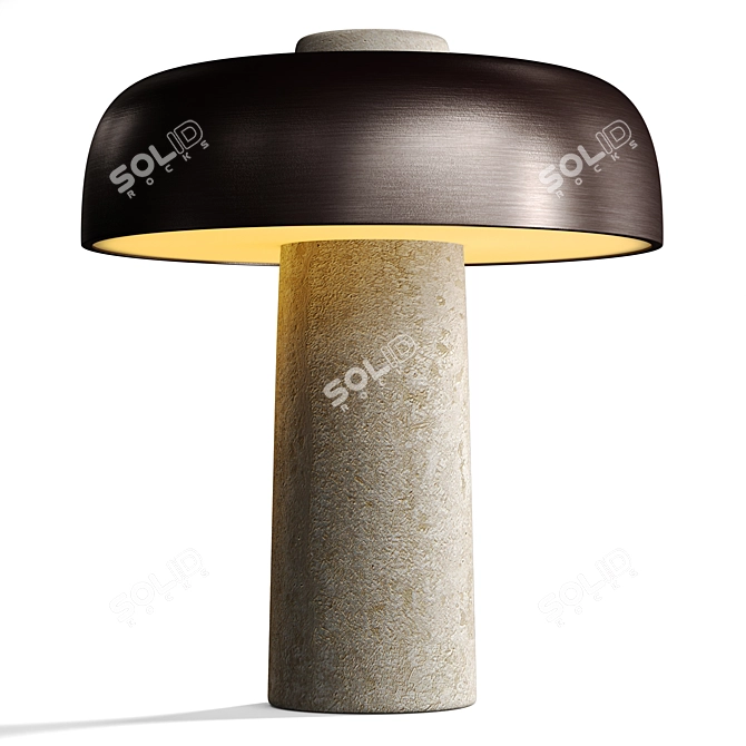 Audo Copenhagen Reverse Table Lamp 3D model image 2