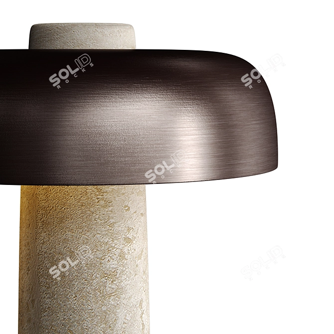 Audo Copenhagen Reverse Table Lamp 3D model image 3