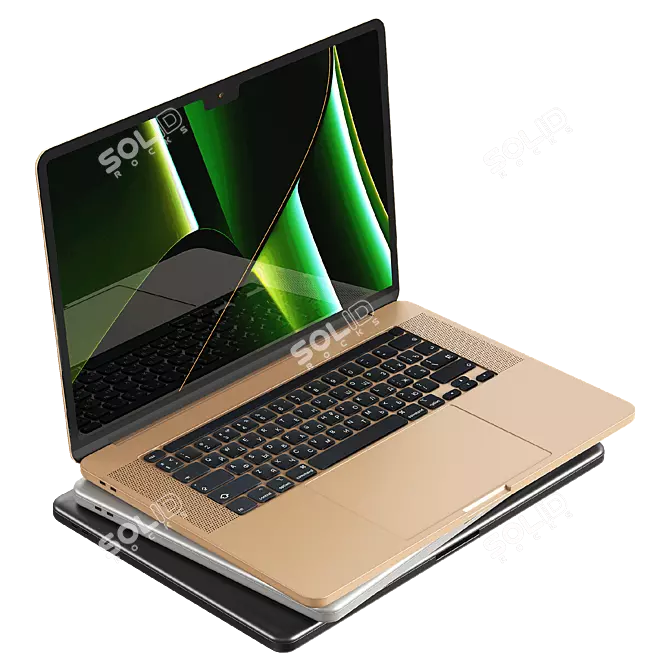 MacBook PRO 3D Model Render 3D model image 1