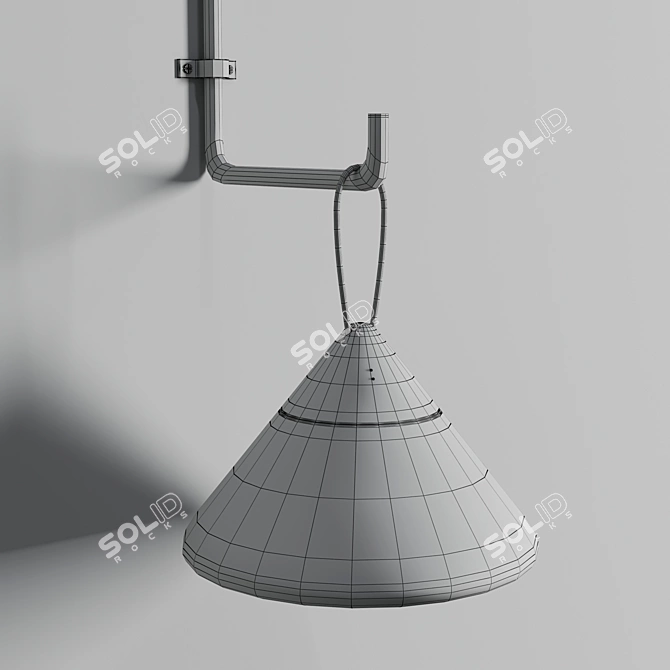 Versatile Modular Table Light Scene 3D model image 3