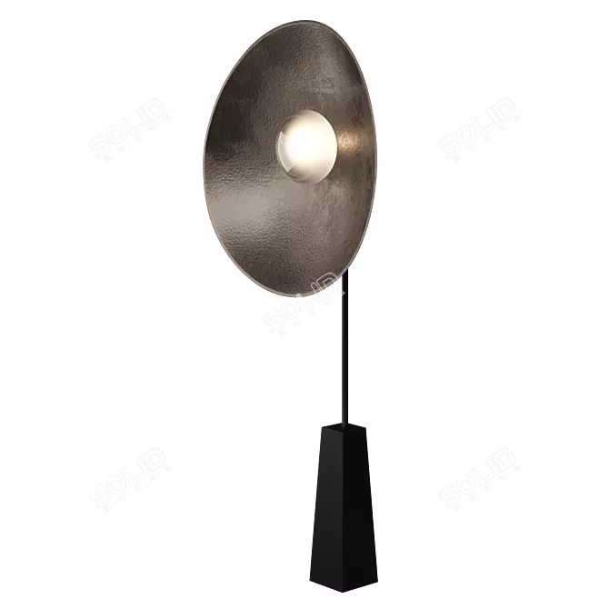 Contemporary Island Floor Lamp 3D model image 2