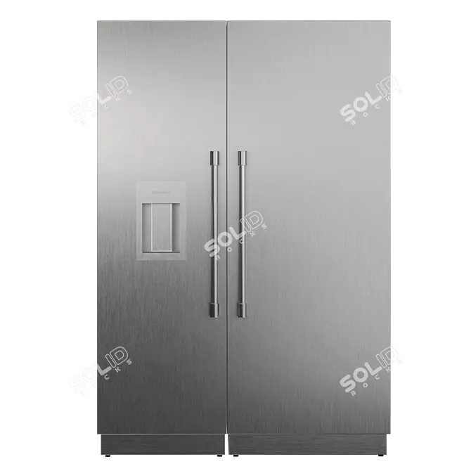 Thermador Built-In Freezer Column 3D model image 2