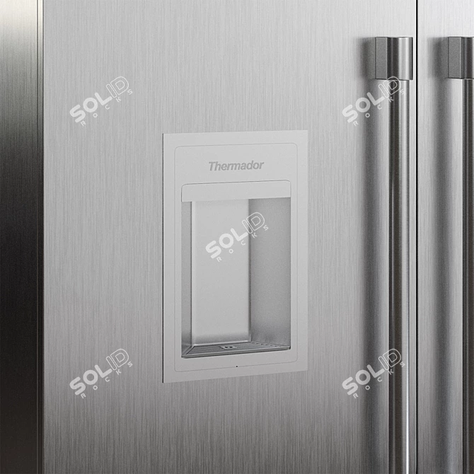 Thermador Built-In Freezer Column 3D model image 3