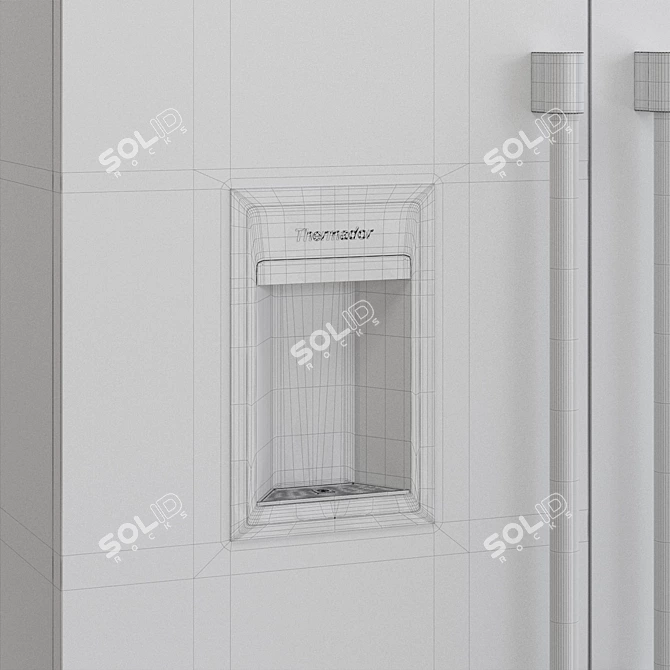 Thermador Built-In Freezer Column 3D model image 6