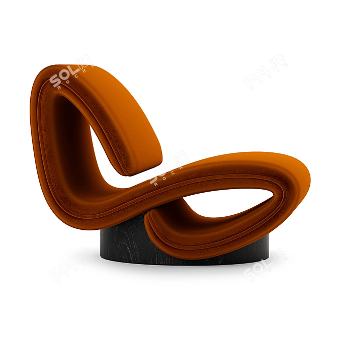 Designer Armchair by elvemobilya 3D model image 2