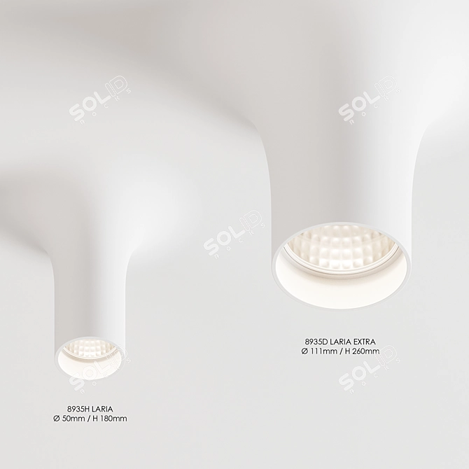 - Gypsum Luminaires 9010 Novantadieci 3D model image 2