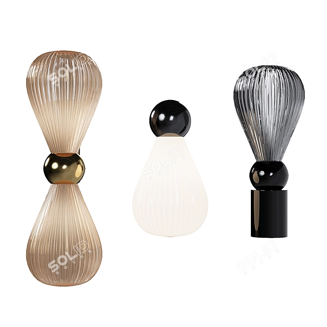 Elica Collection: Versatile Lighting Solution 3D model image 2