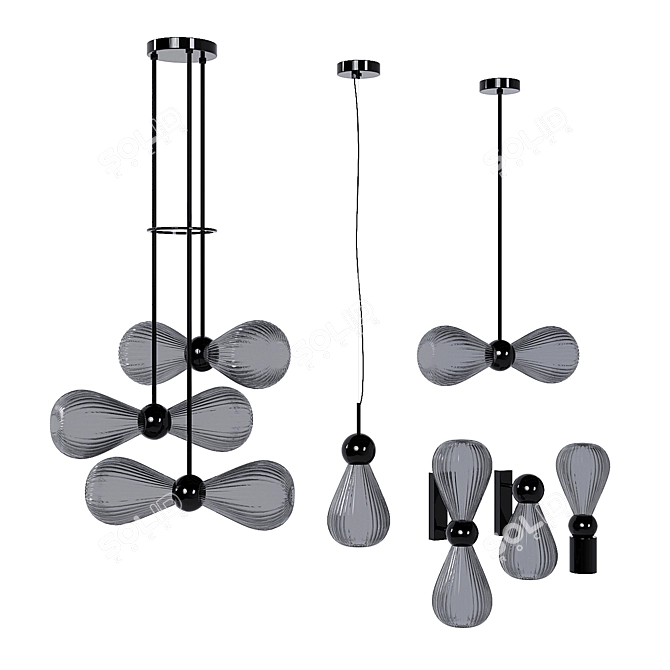 Elica Collection: Versatile Lighting Solution 3D model image 3