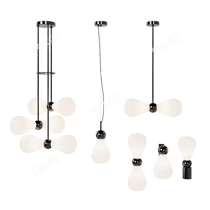 Elica Collection: Versatile Lighting Solution 3D model image 5