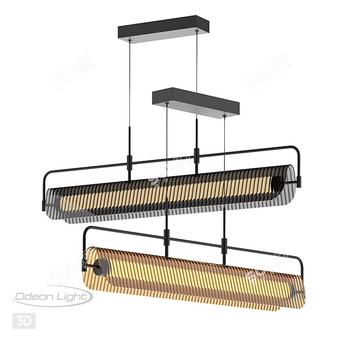 ODEON LIGHT Linear Pendant 35W 3D model image 1