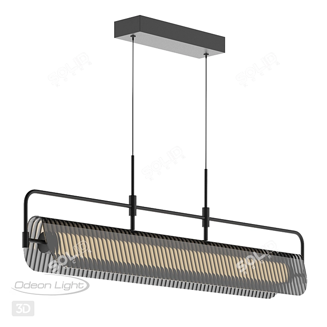 ODEON LIGHT Linear Pendant 35W 3D model image 2