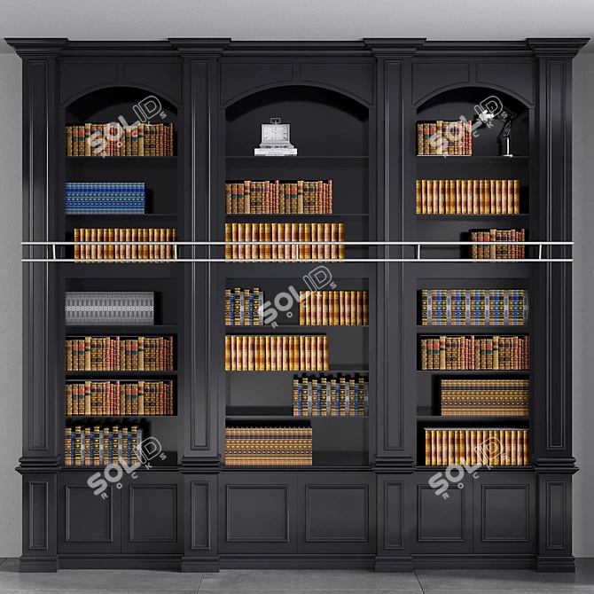 Virtual Library Collection 2 3D model image 4