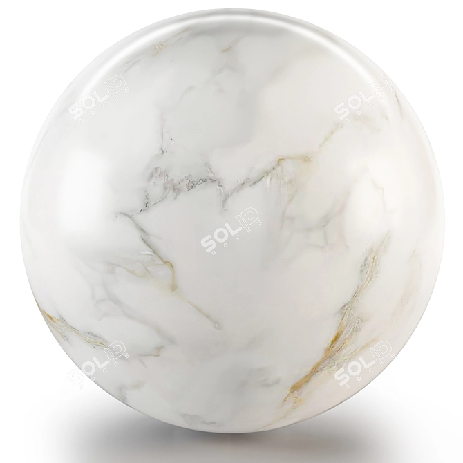 Luxury Marble Texture Collection 3D model image 4