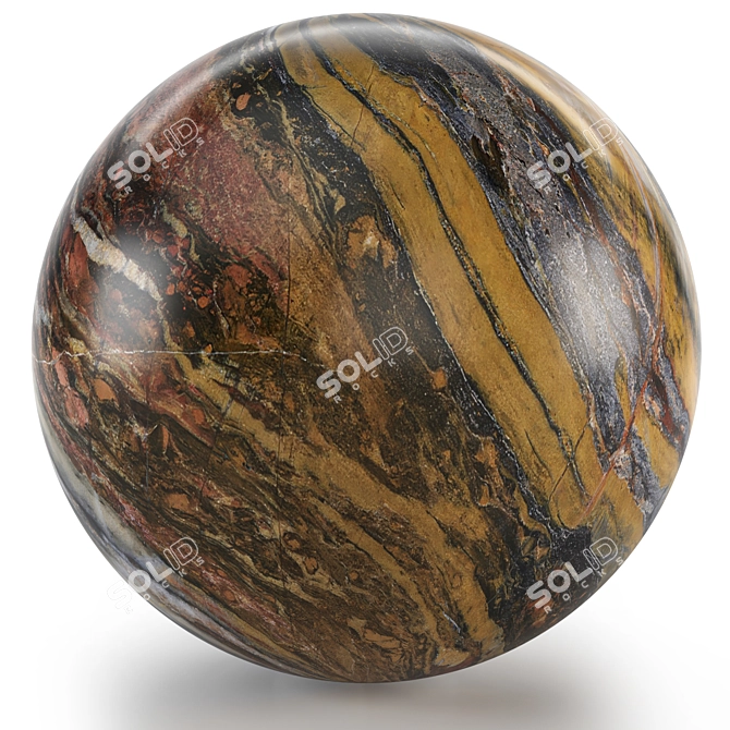 Luxury Marble Texture Collection 3D model image 6