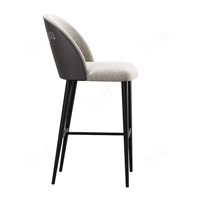 Modern Bar Stool Konyshev Design 3D model image 3