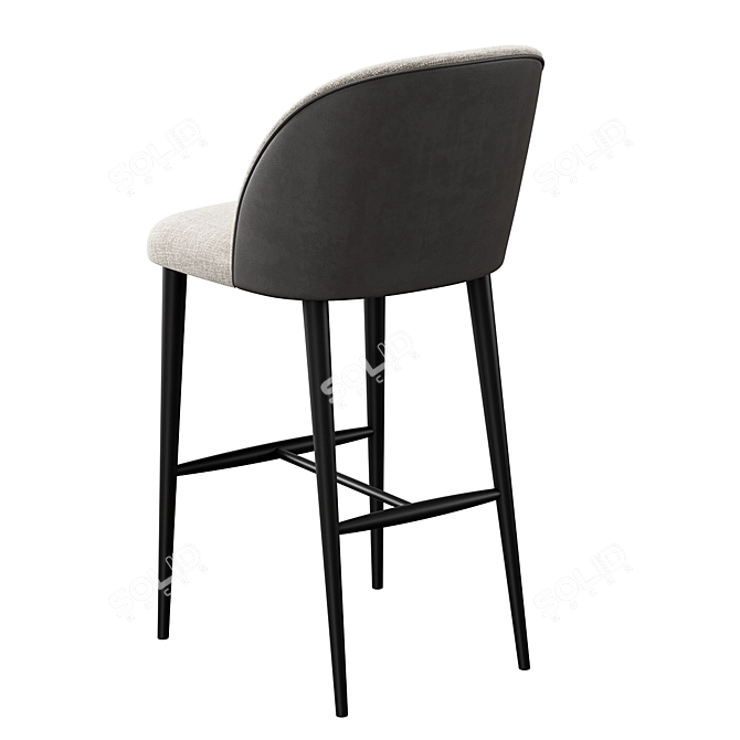 Modern Bar Stool Konyshev Design 3D model image 5