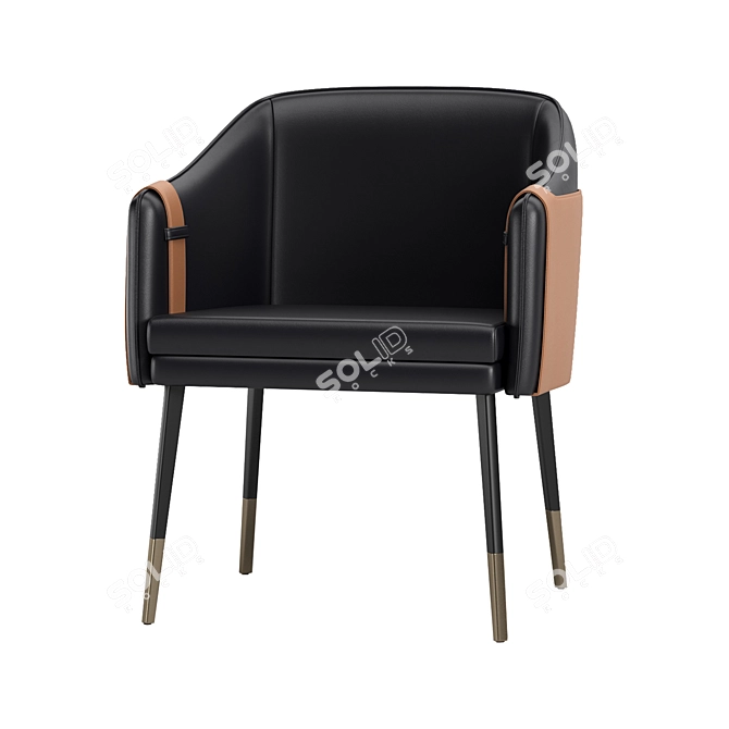 Modern Stylish Seating Set 3D model image 3