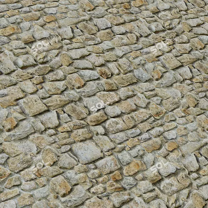 Stone Covering Texture Set | 4k 3D model image 3