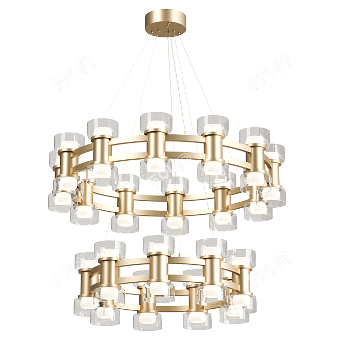 BLASIUS RING Modern Lighting Design 3D model image 1