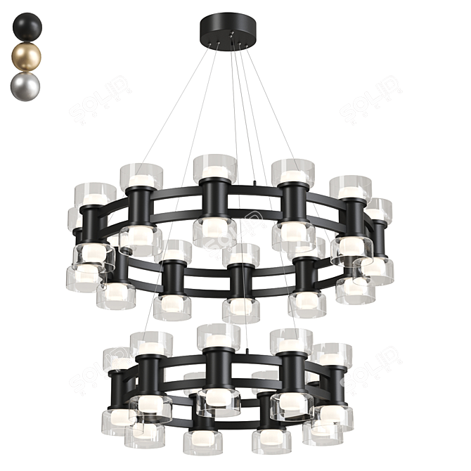 BLASIUS RING Modern Lighting Design 3D model image 3