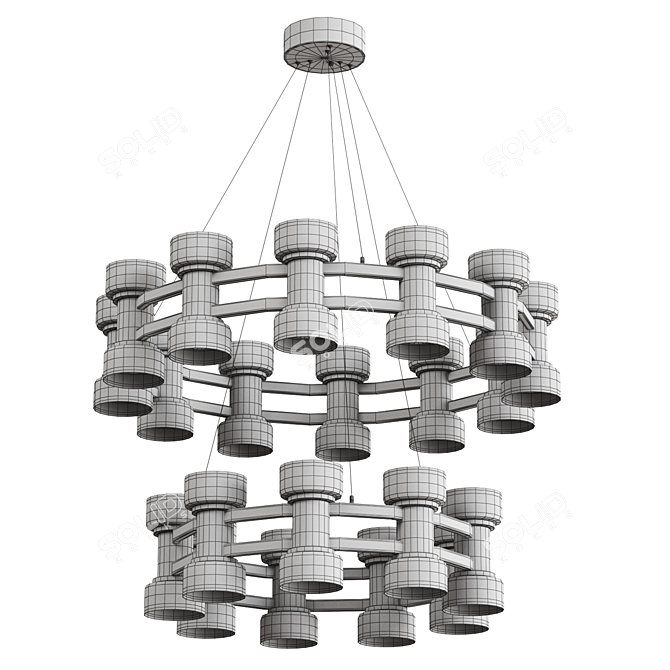 BLASIUS RING Modern Lighting Design 3D model image 4