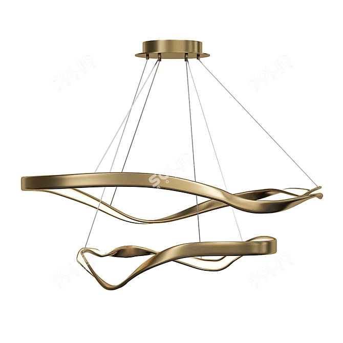 Imperium Loft ESKILD Chandelier 3D model image 1