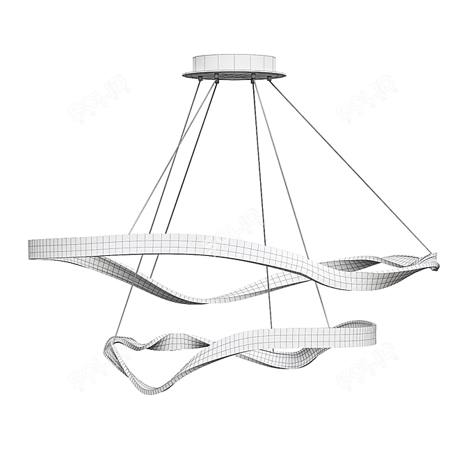 Imperium Loft ESKILD Chandelier 3D model image 3