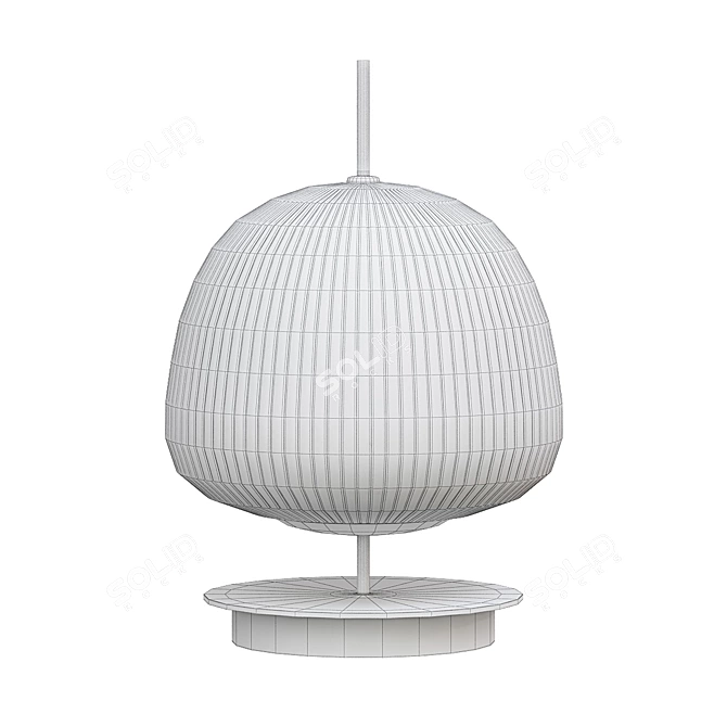 ImperiumLoft AQUARELL TAB Red Lamp 3D model image 3