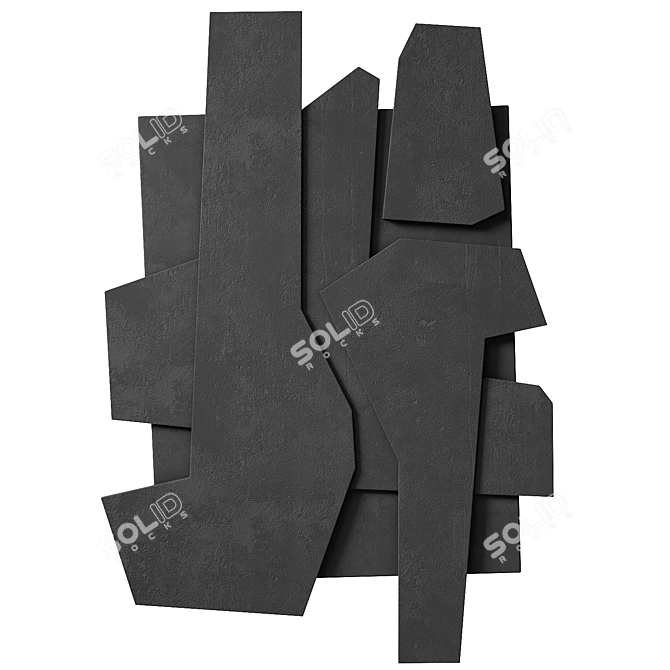 Title: Artisan Clay Dinnerware Set 3D model image 1