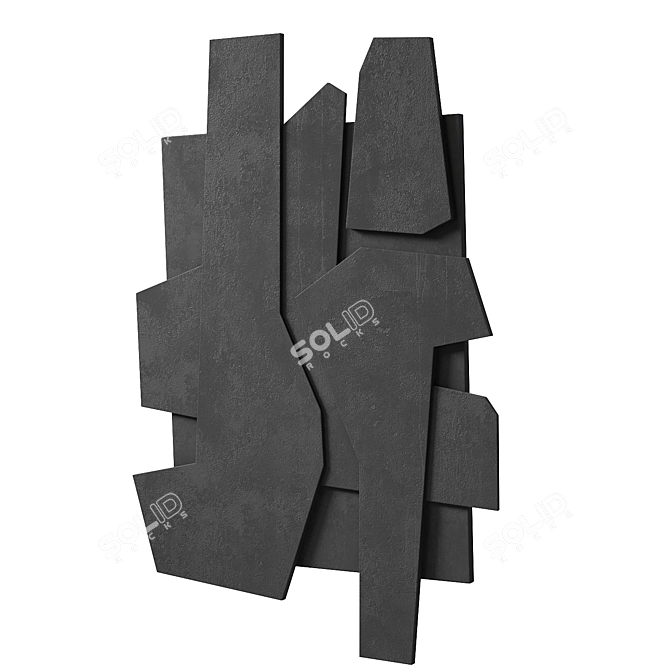 Title: Artisan Clay Dinnerware Set 3D model image 2