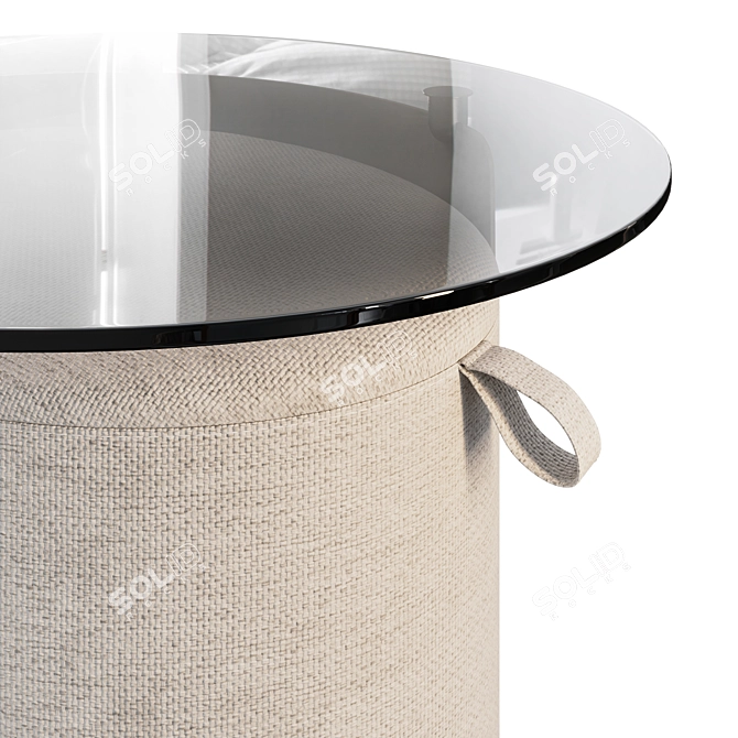 Dogli Coffee Table and Pouf 3D model image 3