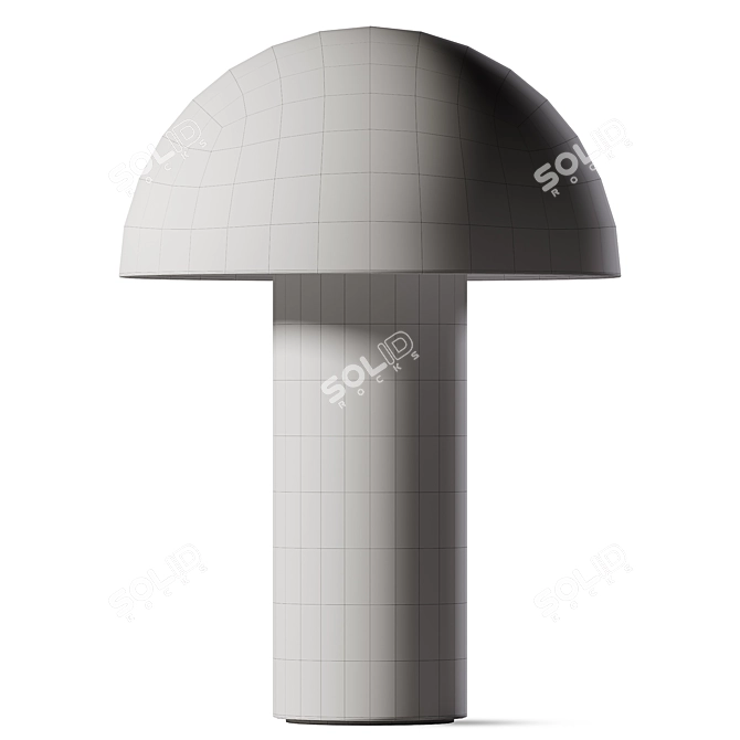 Enoki Dome Table Lamp 3D model image 2