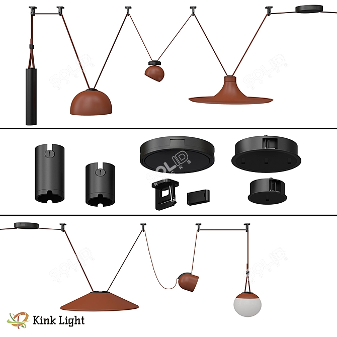 Kinklight OM Satori Series 3D model image 1