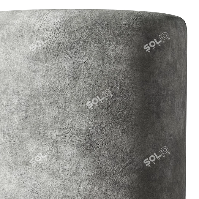 Seamless Concrete Material FMTextures 3D model image 4